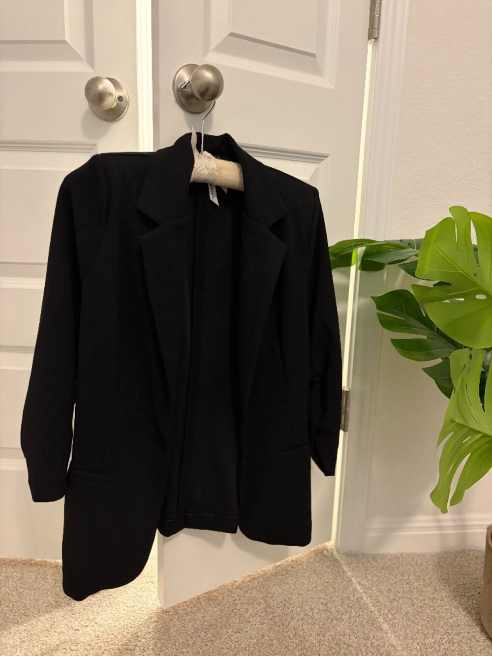 Classic Black Blazer | Size S | Timeless & Versatile Wardrobe Essential